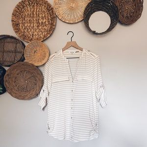Calvin Klein striped blouse